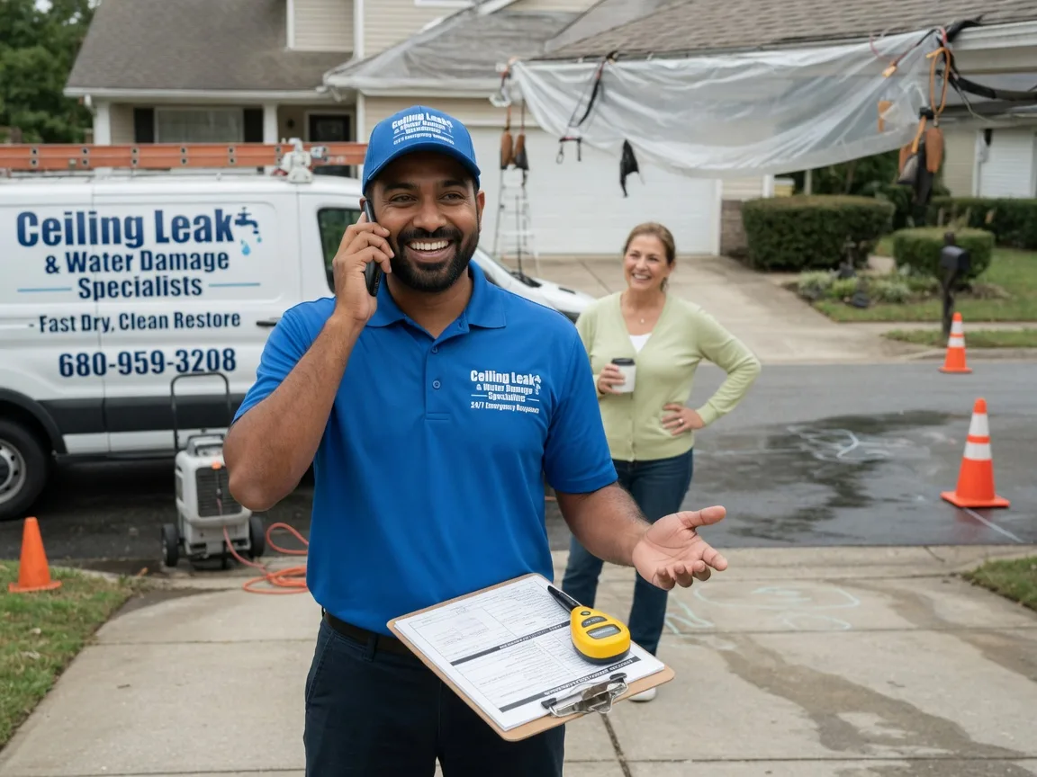 Ceiling Leak Cleanup Quinby, VA FAQs