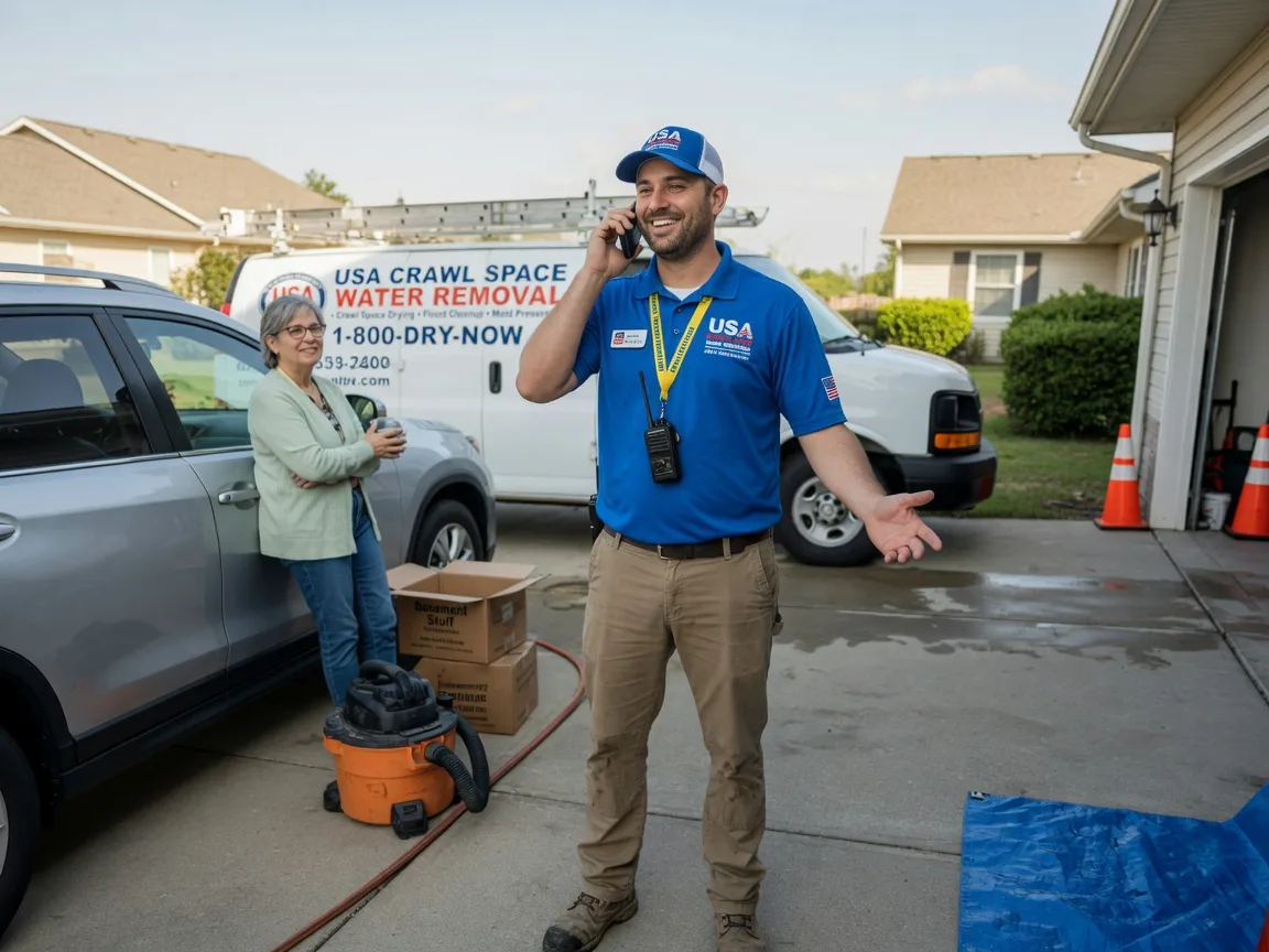 Crawl Space Water Removal Quinby, VA FAQs